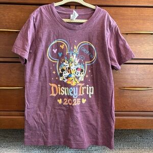 Disney Trip Monogram “Griffin”  2025 youth large 10/12